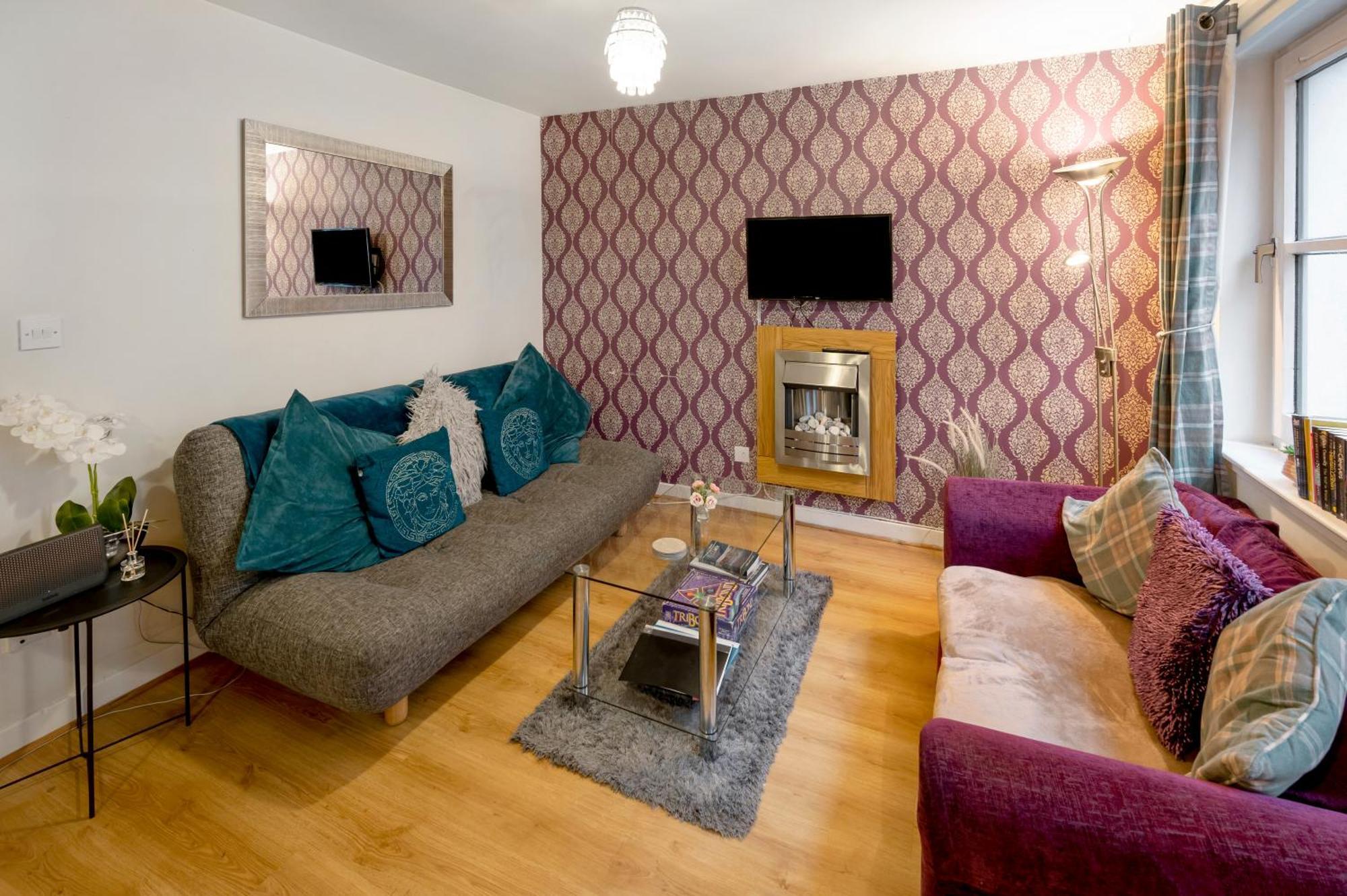 Charming 1Br Apartment Close To Centre With Free Parking 오반 외부 사진